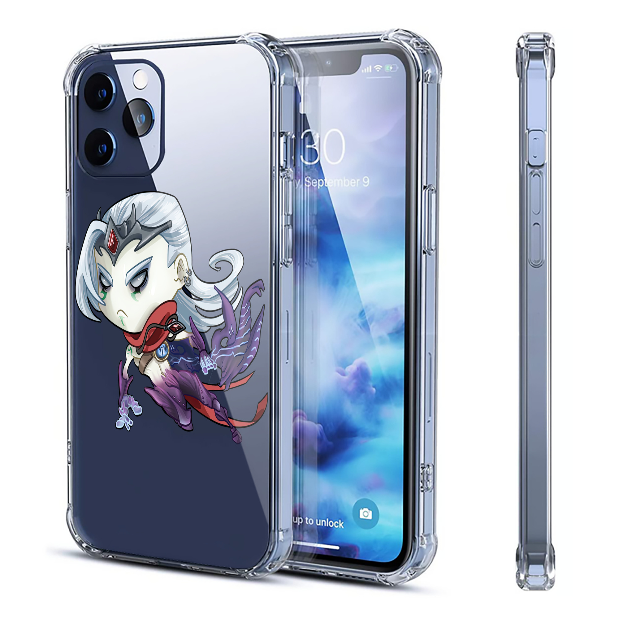 リーグ・オブ・レジェンド League of Legends LOL 【iPhone 12シリーズ対応】透明スマホケース（クリアソフトケース）